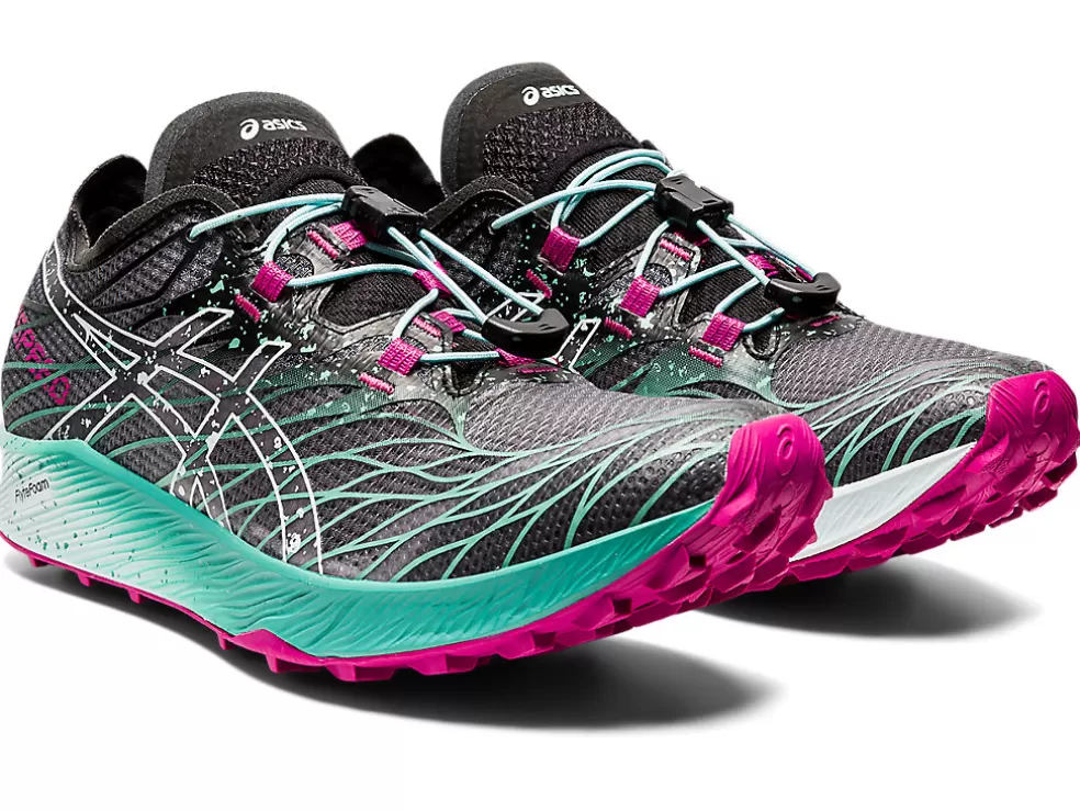 New ASICS FujiSpeed Black/Soothing Sea