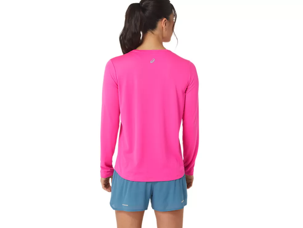 Cheap ASICS FUJITRAIL LOGO LONG SLEEVE TOP Pink Glo