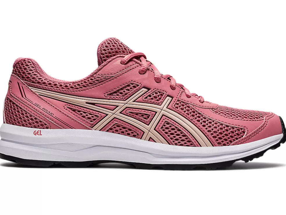 Cheap ASICS GEL-BRAID Smokey Rose/Pearl Pink