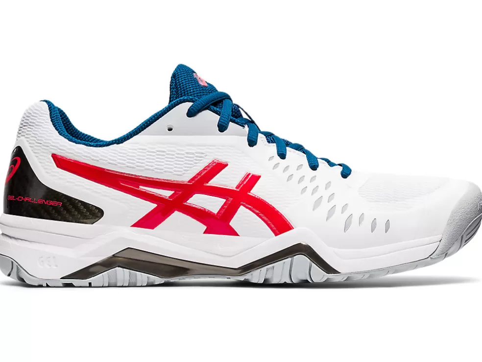 Discount ASICS GEL-Challenger 12 White/Classic Red