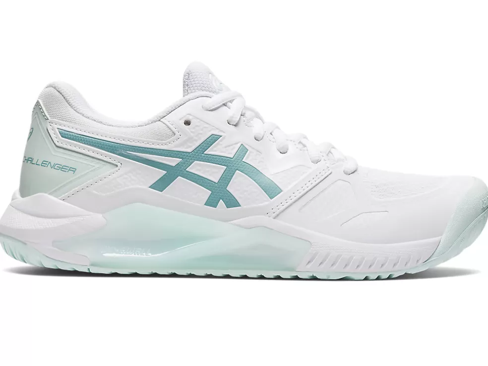 Cheap ASICS GEL-CHALLENGER 13 White/Smoke Blue