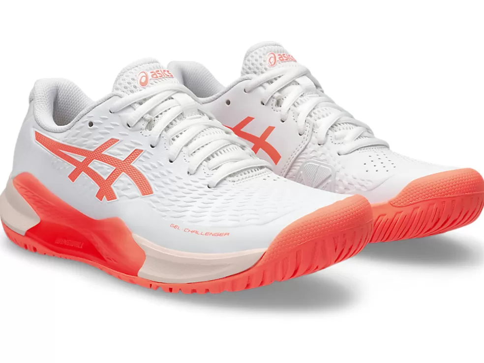 Cheap ASICS GEL-CHALLENGER 14 White/Sun Coral