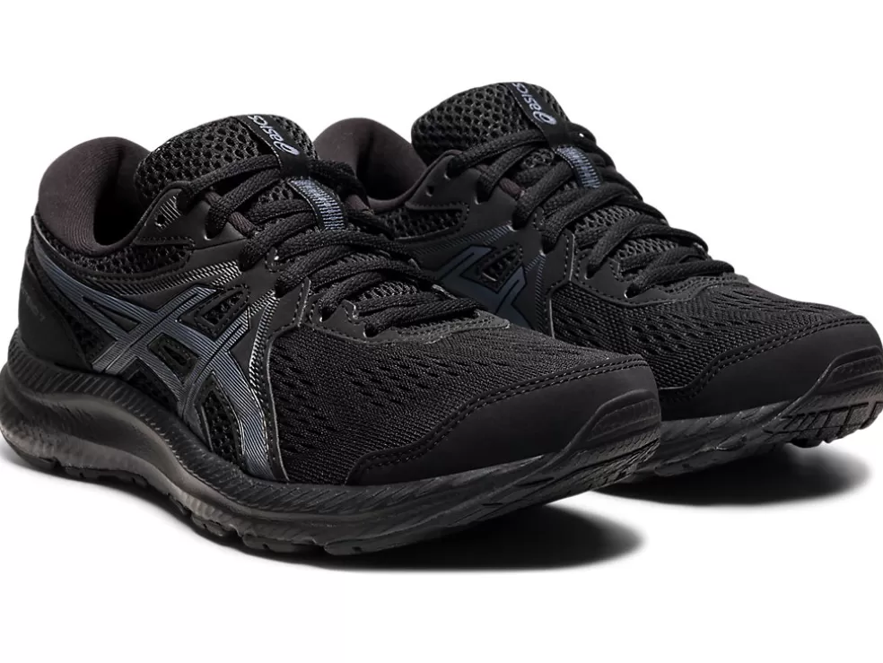 Fashion ASICS GEL-CONTEND 7 Black/Carrier Grey