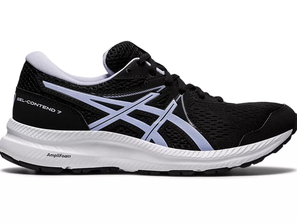 Cheap ASICS GEL-CONTEND 7 Black/Lilac Opal