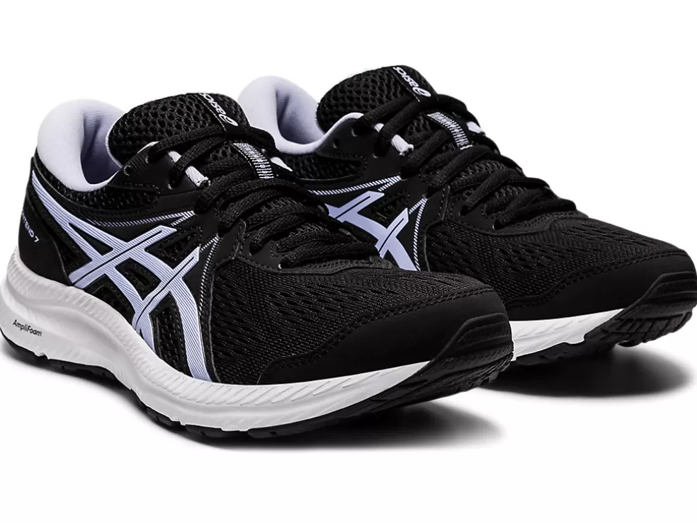 Cheap ASICS GEL-CONTEND 7 Black/Lilac Opal