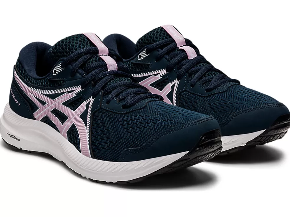 Hot ASICS GEL-CONTEND 7 French Blue/Barely Rose