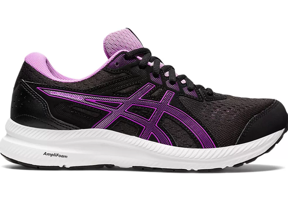 New ASICS GEL-CONTEND 8 Black/Orchid