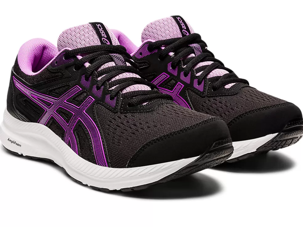 New ASICS GEL-CONTEND 8 Black/Orchid