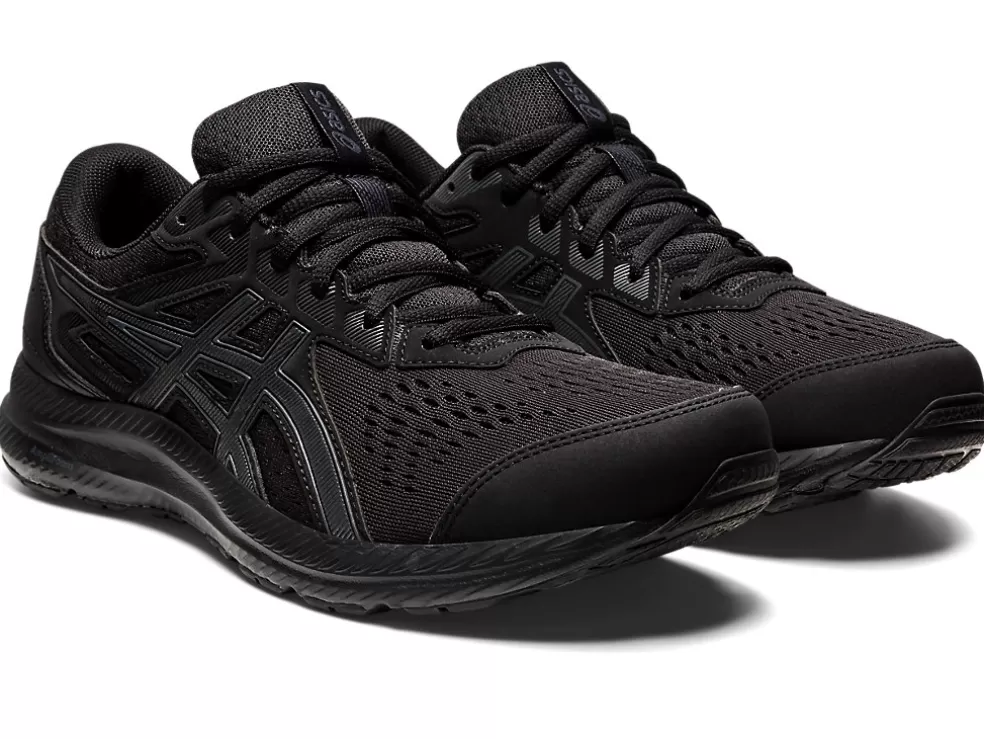 New ASICS GEL-CONTEND 8 Black/Carrier Grey