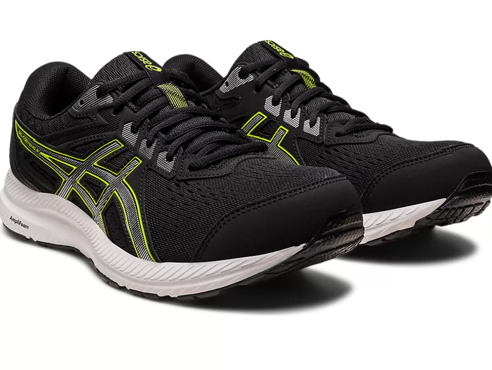 Clearance ASICS GEL-CONTEND 8 Black/Pure Silver