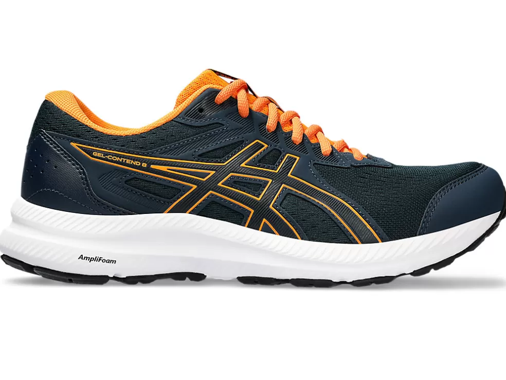 Sale ASICS GEL-CONTEND 8 EXTRA WIDE French Blue/Bright Orange