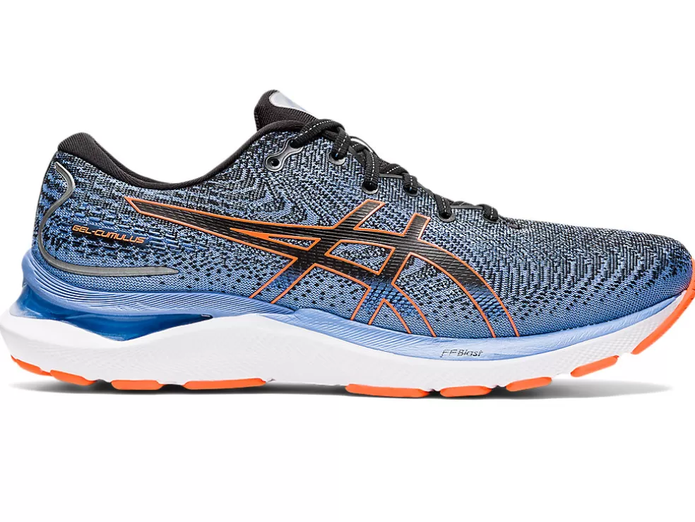 Fashion ASICS GEL-CUMULUS 24 Black/Shocking Orange