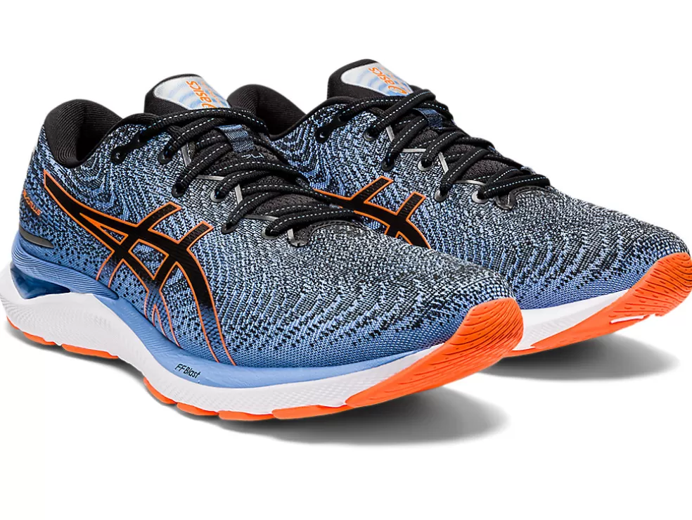 Fashion ASICS GEL-CUMULUS 24 Black/Shocking Orange