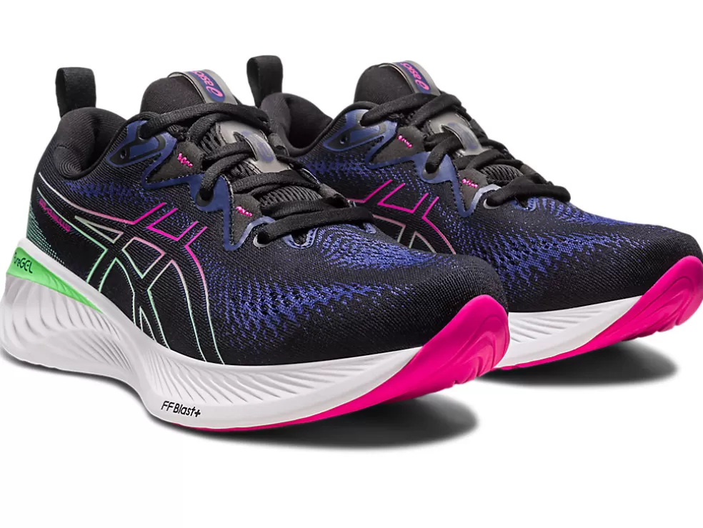 Cheap ASICS GEL-CUMULUS 25 Black/Pink Rave