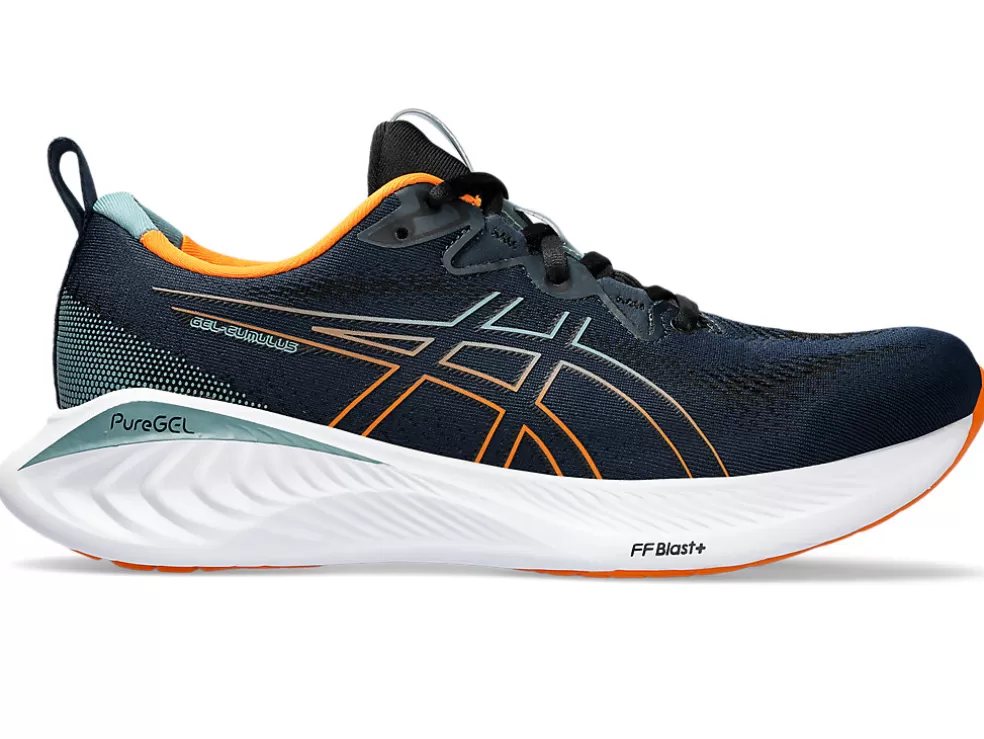 Shop ASICS GEL-CUMULUS 25 French Blue/Bright Orange