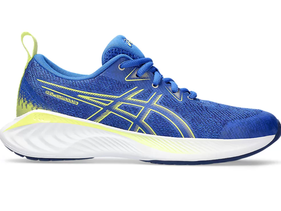 Best ASICS GEL-CUMULUS 25 GRADE SCHOOL Illusion Blue/Glow Yellow