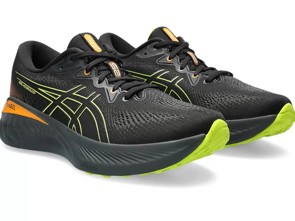 Clearance ASICS GEL-CUMULUS 25 GTX Black/Neon Lime