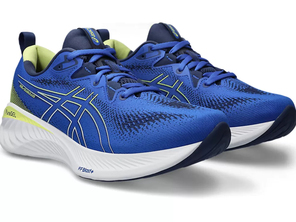 Store ASICS GEL-CUMULUS 25 WIDE Illusion Blue/Glow Yellow