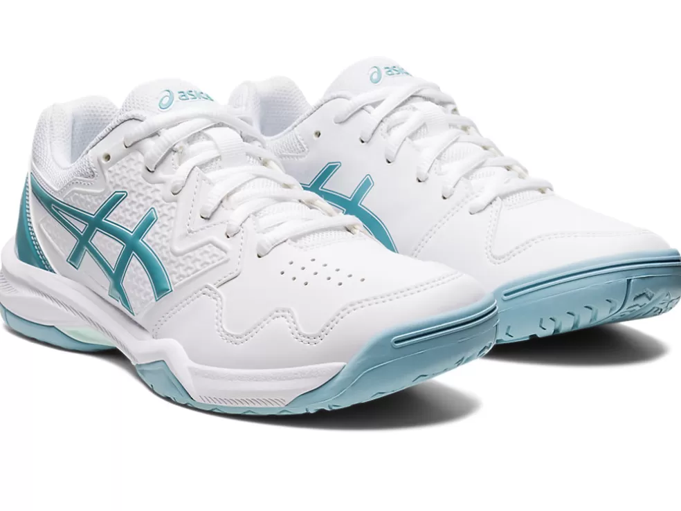 Discount ASICS GEL-DEDICATE 7 White/Smoke Blue