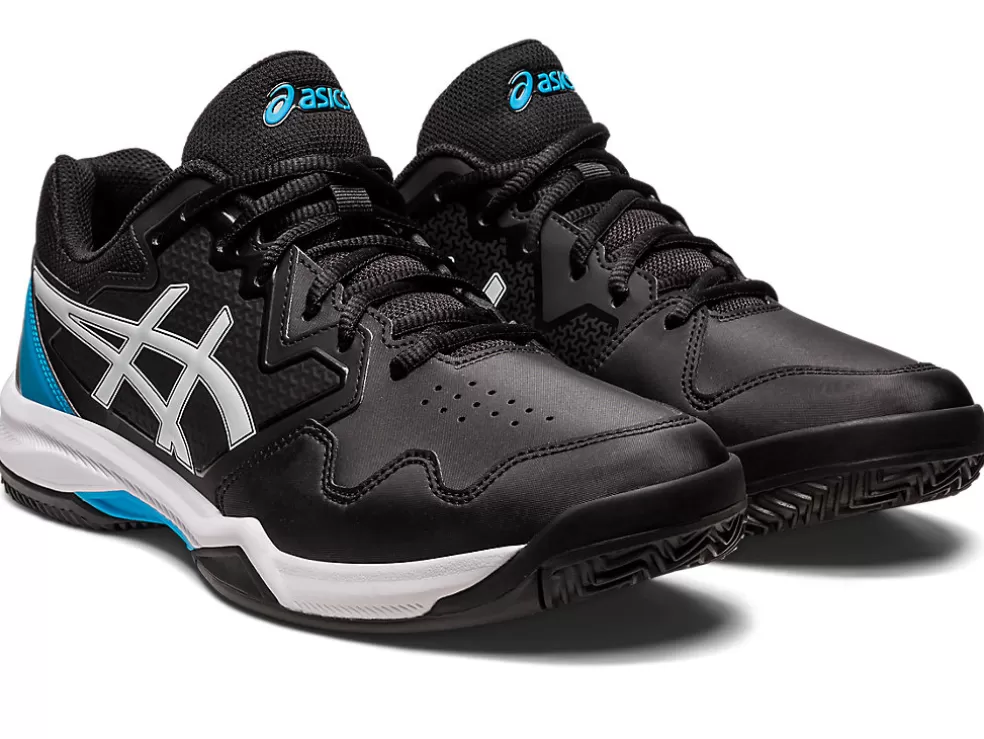 Clearance ASICS GEL-DEDICATE 7 CLAY Black/Island Blue