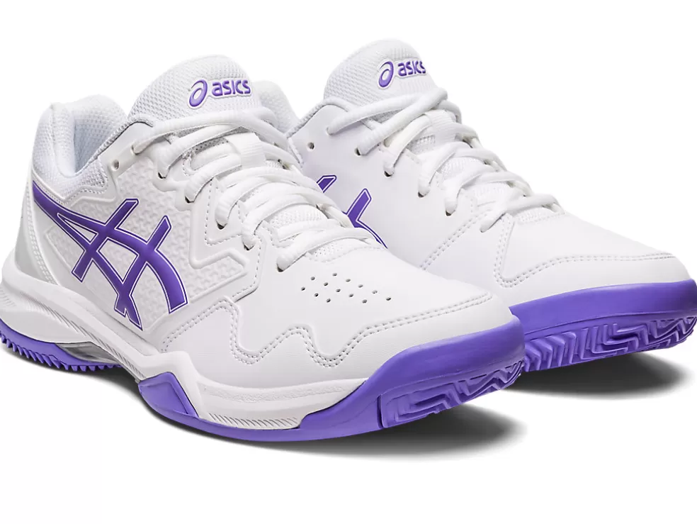 New ASICS GEL-DEDICATE 7 CLAY White/Amethyst