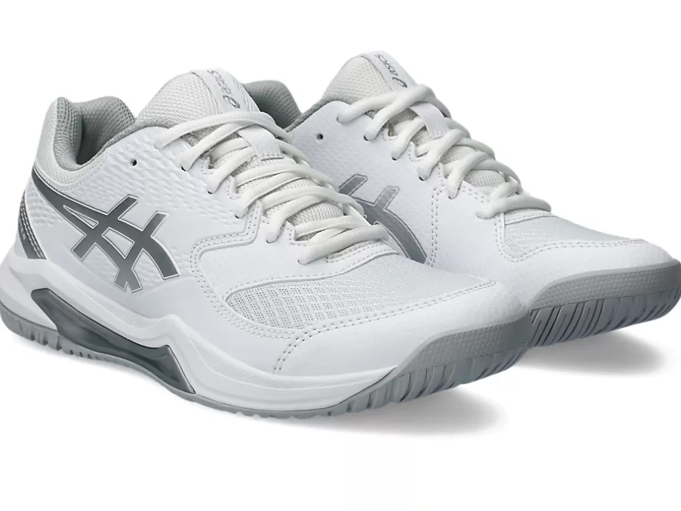 Fashion ASICS GEL-DEDICATE 8 White/Pure Silver