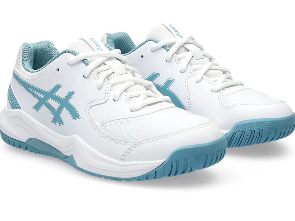 Fashion ASICS GEL-DEDICATE 8 GRADE SCHOOL White/Gris Blue