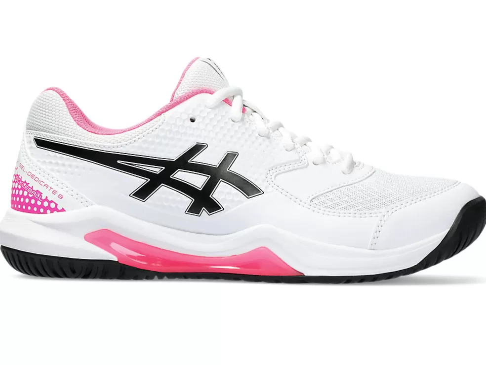 Cheap ASICS GEL-DEDICATE 8 PICKLEBALL White/Hot Pink