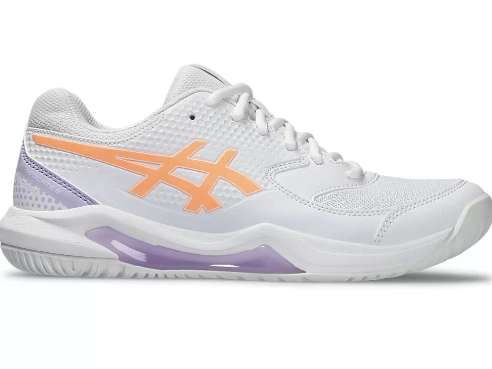 Store ASICS GEL-DEDICATE 8 PICKLEBALL White/Bright Sunstone