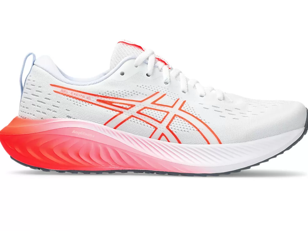 Flash Sale ASICS GEL-EXCITE 10 White/Sunrise Red