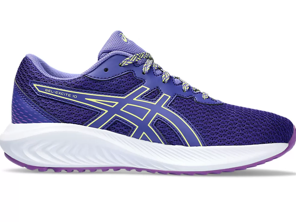 Discount ASICS GEL-EXCITE 10 GRADE SCHOOL Eggplant/Glow Yellow