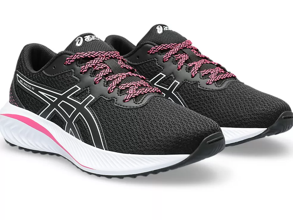 Outlet ASICS GEL-EXCITE 10 GRADE SCHOOL Black/Pure Aqua