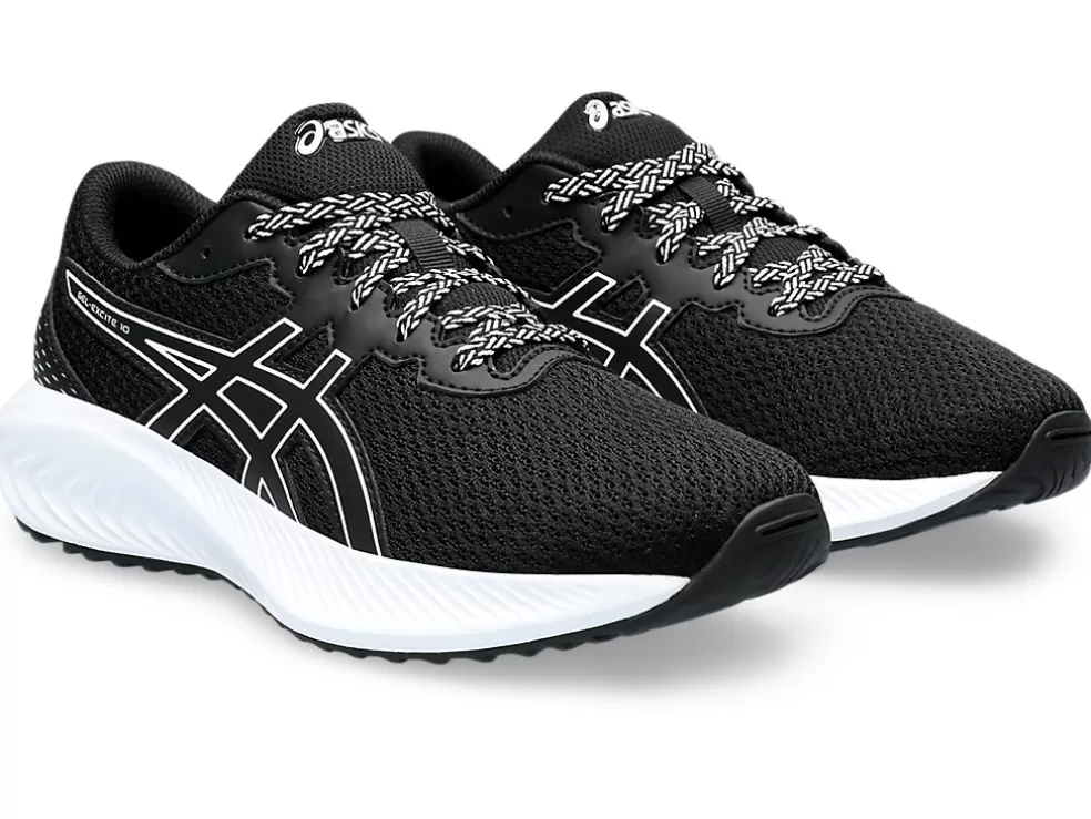 Discount ASICS GEL-EXCITE 10 GRADE SCHOOL Black/White