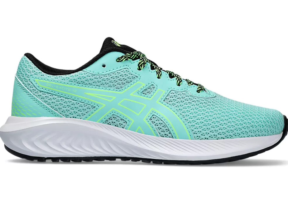 Discount ASICS GEL-EXCITE 10 GRADE SCHOOL Illuminate Mint/Lime Burst