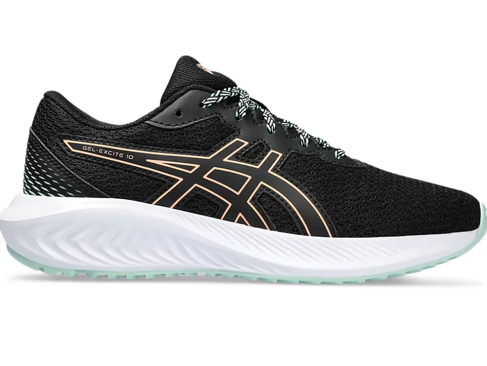 Cheap ASICS GEL-EXCITE 10 GRADE SCHOOL Black/Bright Sunstone