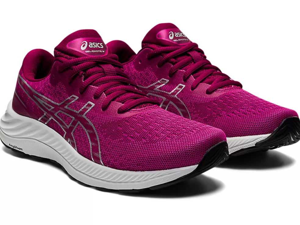 Fashion ASICS GEL-EXCITE 9 Fuchsia Red/Pure Silver