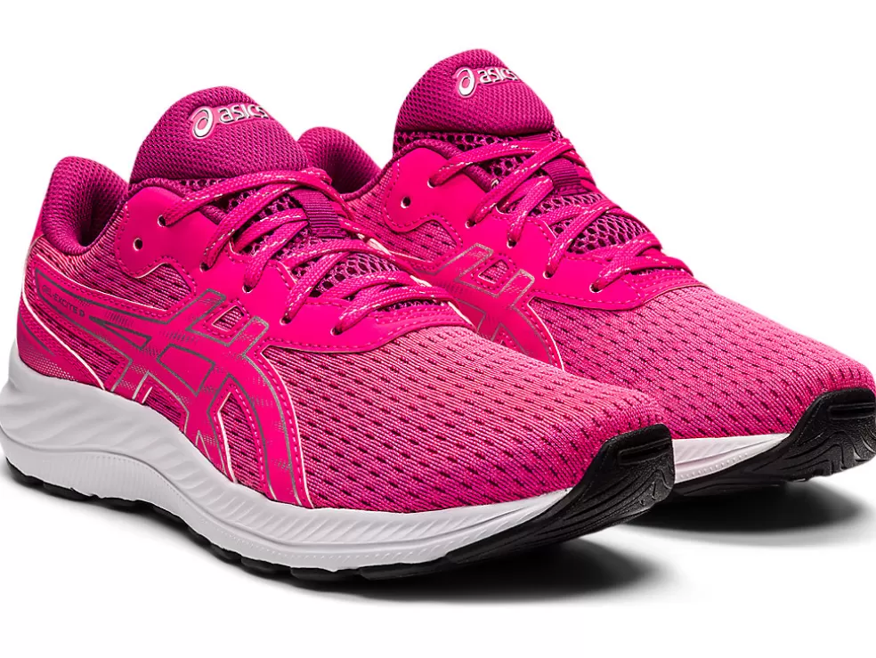 Outlet ASICS GEL-EXCITE 9 GRADE SCHOOL Pink Glo/Pure Silver