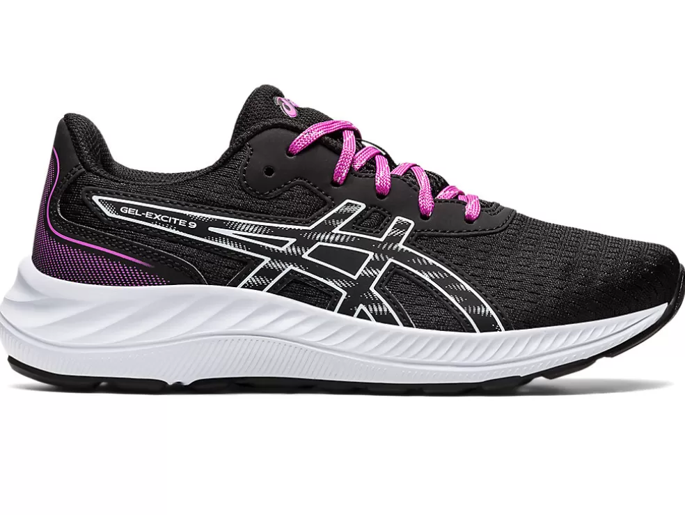 Store ASICS GEL-EXCITE 9 GRADE SCHOOL Black/Soft Sky