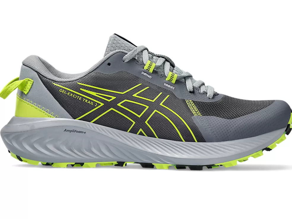 Fashion ASICS GEL-EXCITE TRAIL 2 Carrier Grey/Neon Lime