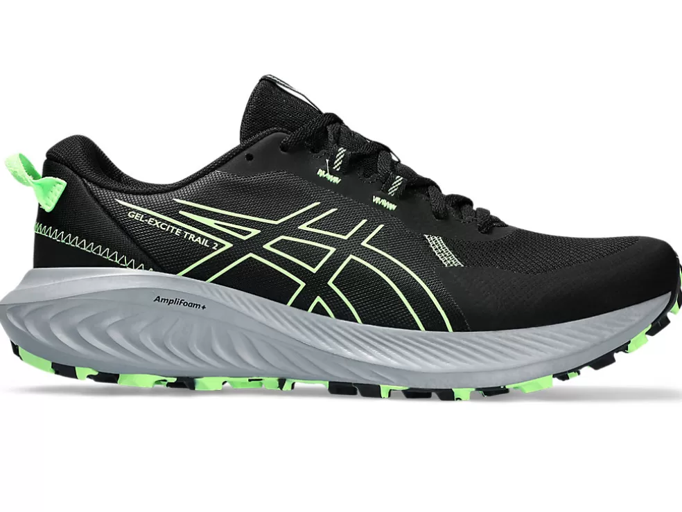 Cheap ASICS GEL-EXCITE TRAIL 2 Black/Illuminate Green