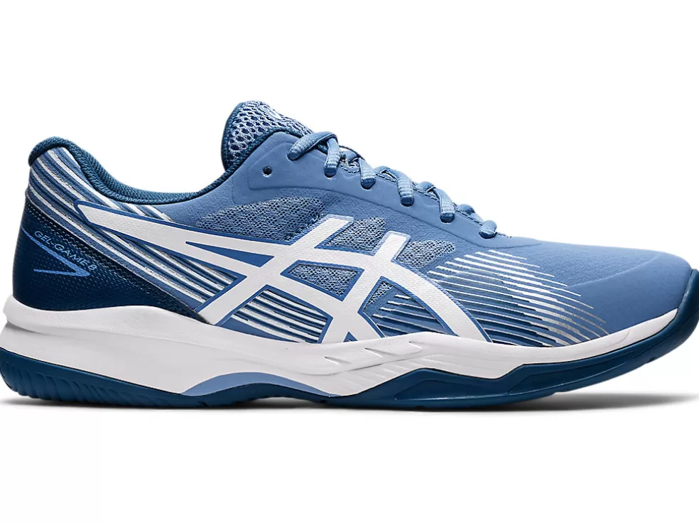 Clearance ASICS GEL-GAME 8 Blue Harmony/White