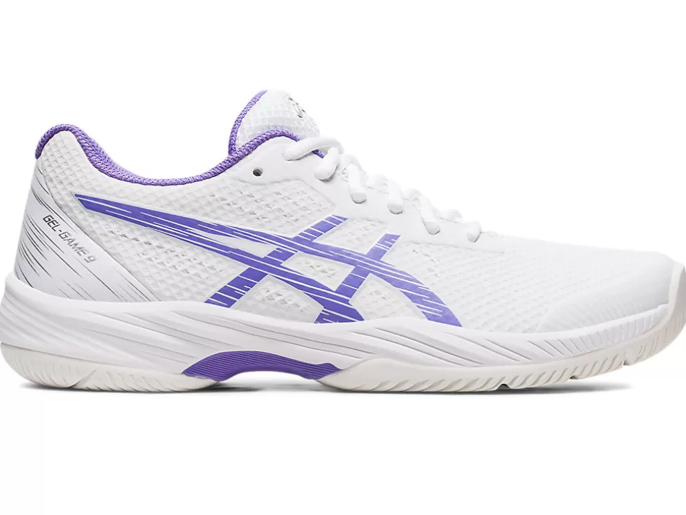 Hot ASICS GEL-GAME 9 White/Amethyst