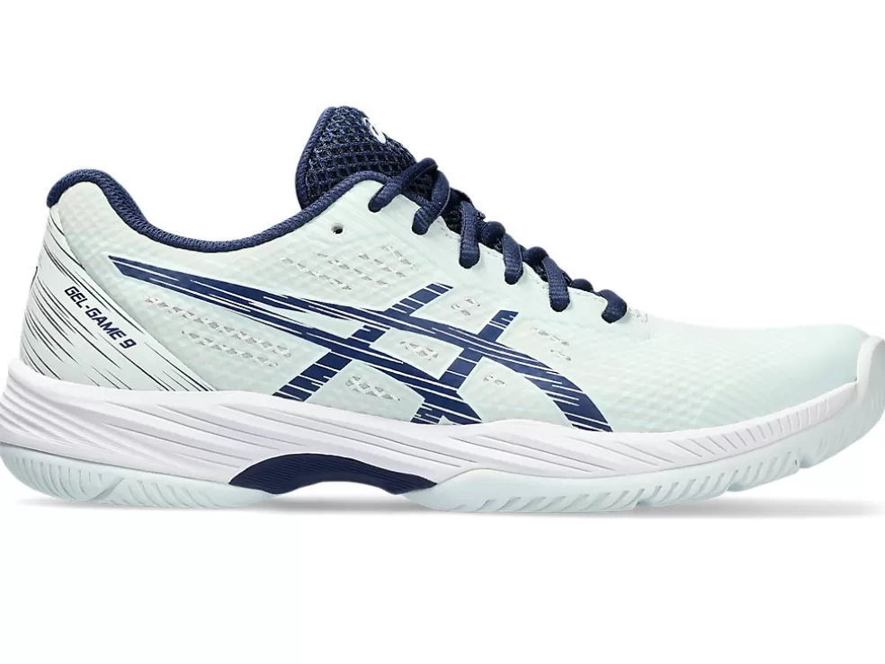 New ASICS GEL-GAME 9 Pale Mint/Blue Expanse