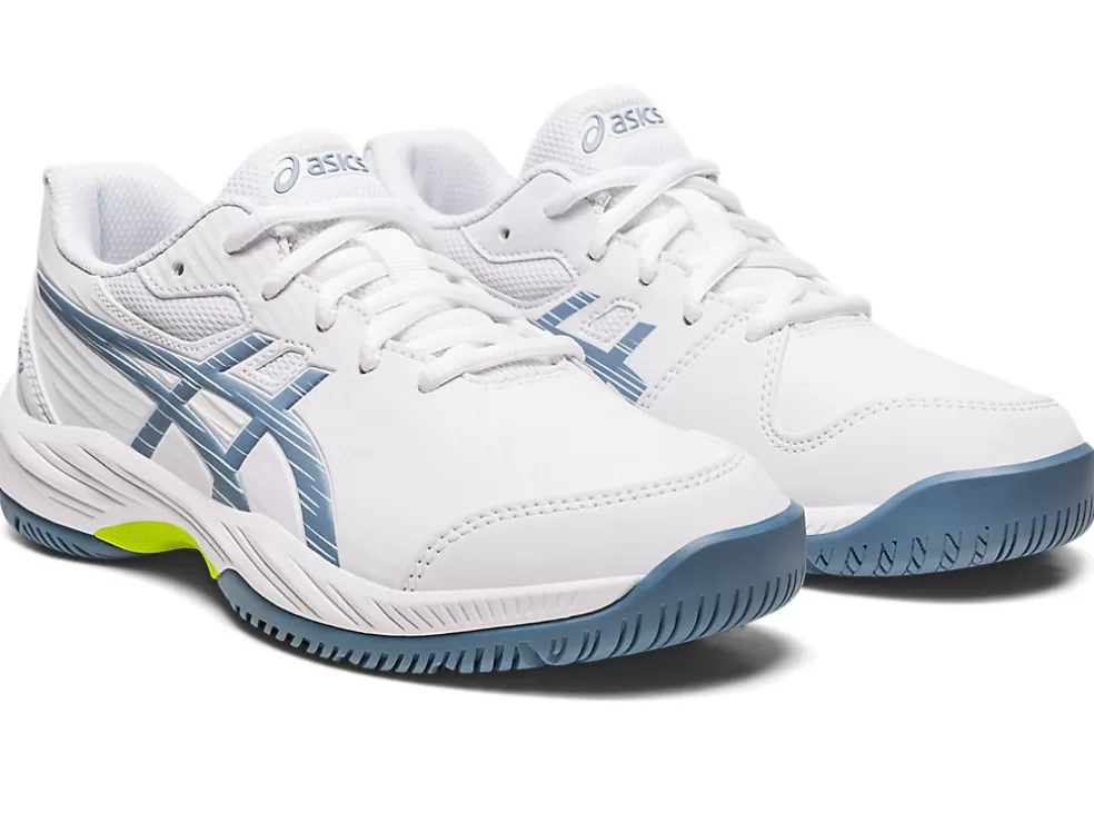 Clearance ASICS GEL-GAME 9 GRADE SCHOOL White/Steel Blue