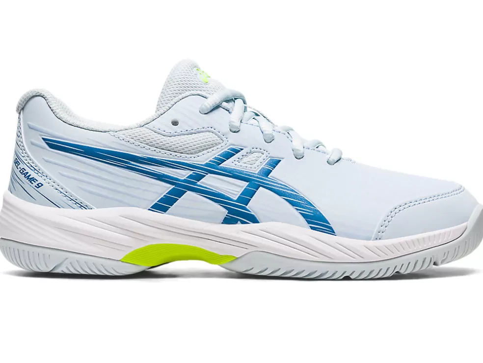 Cheap ASICS GEL-GAME 9 GRADE SCHOOL Sky/Reborn Blue