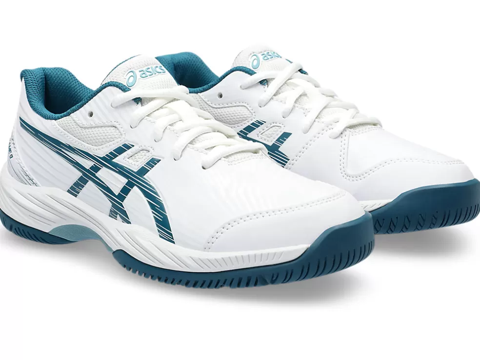 Sale ASICS GEL-GAME 9 GRADE SCHOOL White/Restful Teal