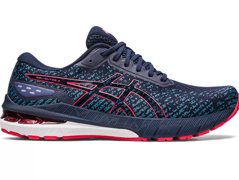 New ASICS GEL-GLYDE 4 Midnight/Electric Red