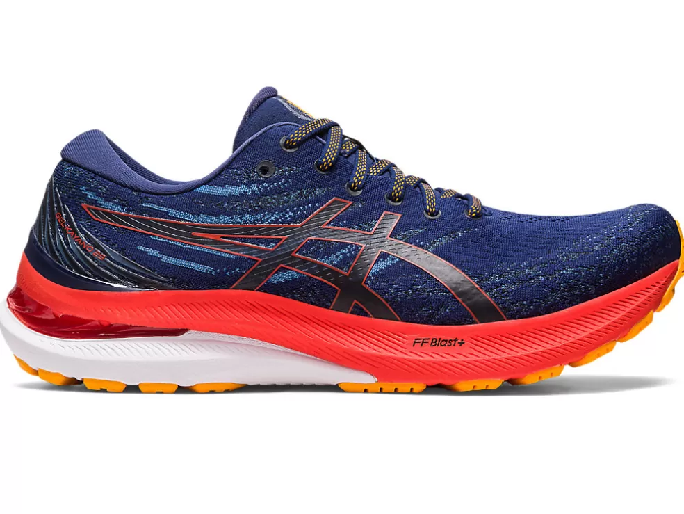 New ASICS GEL-KAYANO 29 Deep Ocean/Cherry Tomato