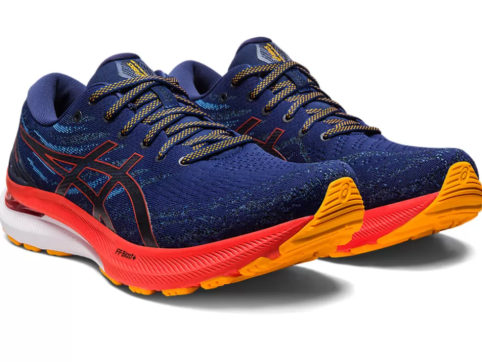 New ASICS GEL-KAYANO 29 Deep Ocean/Cherry Tomato