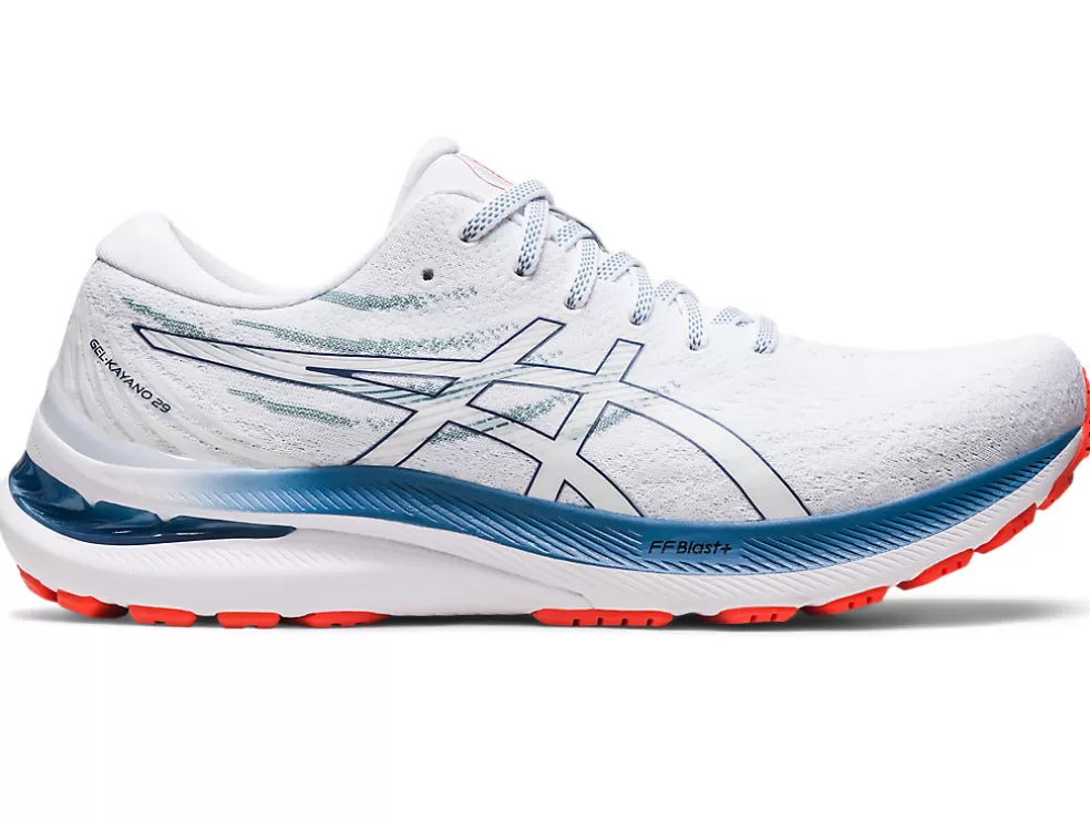 Hot ASICS GEL-KAYANO 29 White/Deep Ocean